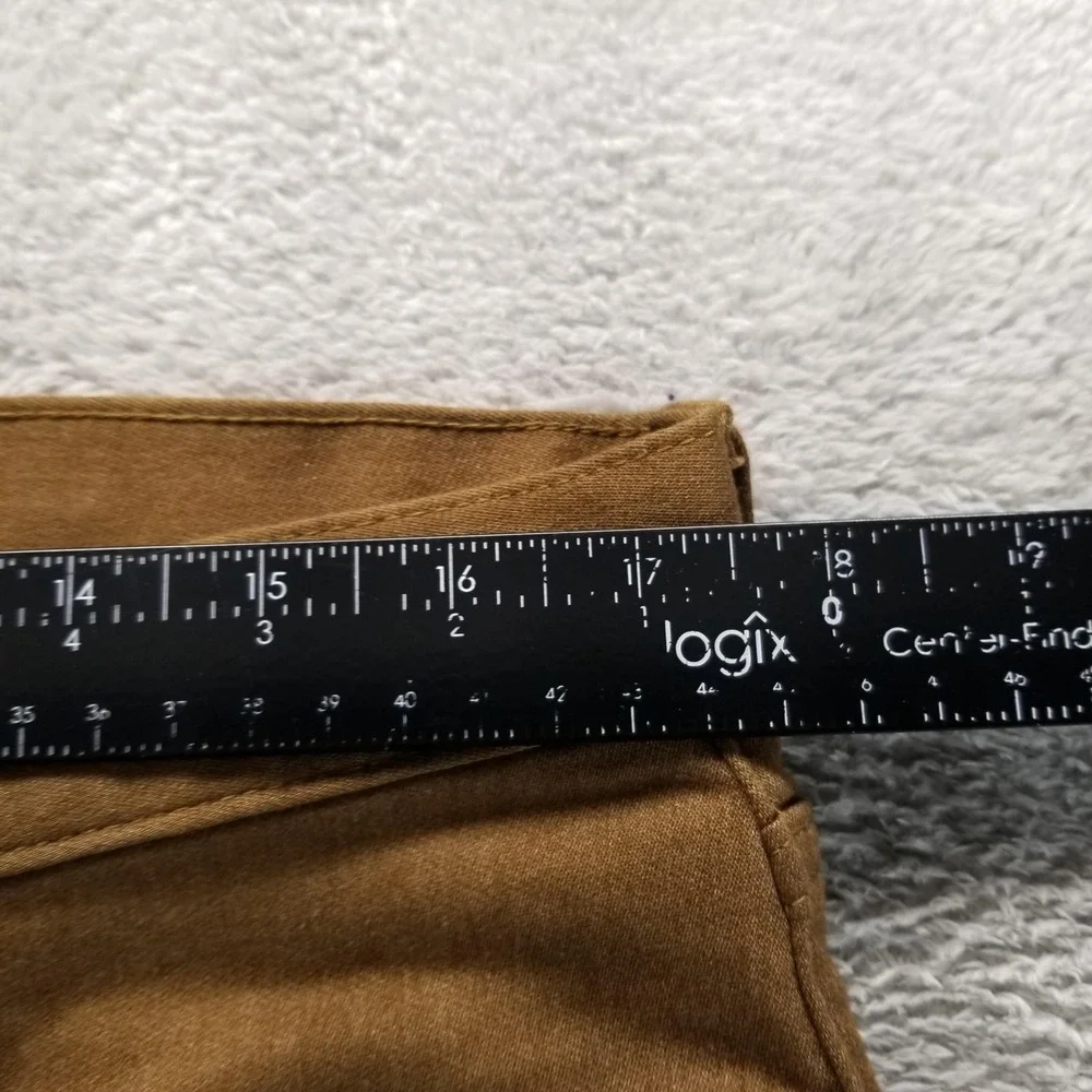 Banana Republic Traveler Jeans Mens 33x30 Brown Slim Tapered Stretch‎ Comfort